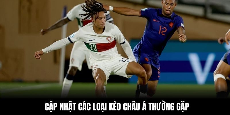 Cập nhật các loại kèo châu Á thường gặp